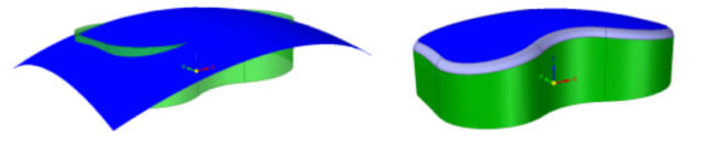 Figure 7. Intersect Surface command.