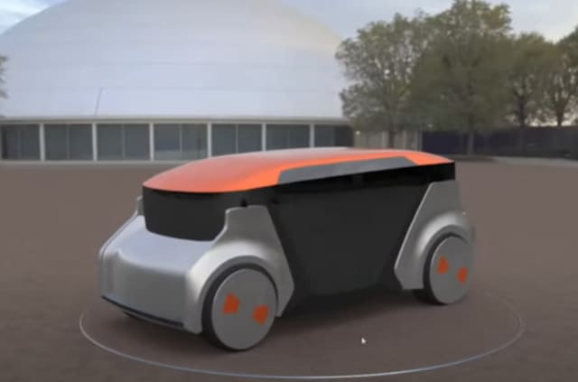 3D model of a car. (Image courtesy of GM.)