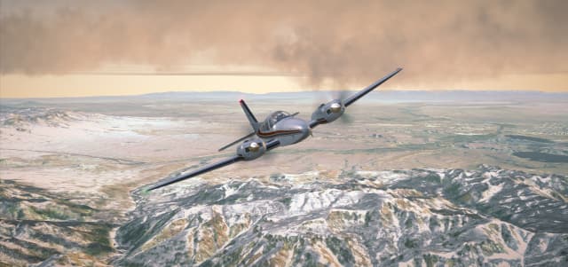 Unity is used for developing mobile games and 3D content for AR and VR. It is also used to create dynamic simulation programs with assets like the aircraft pictured above. (Image courtesy of Unity Flight Simulator).