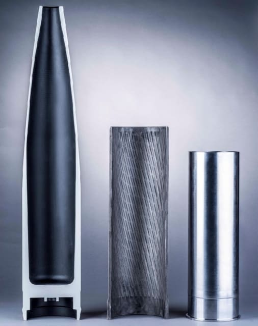 The defense industry relies heavily on highly efficient, perfectly calibrated cylindrical metal components, be it gun barrels or bullet shells. (Image courtesy of Repkon.)