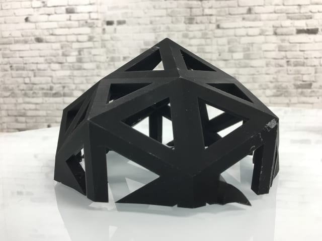 Example of a large part (approximately 180x180x100mm) that engineering.com printed with xPRO 410 resin.