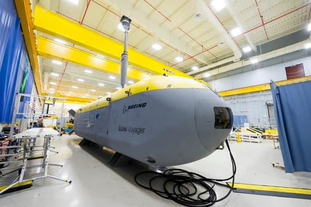 The Echo Voyager out of water. (Image Courtesy of Boeing)