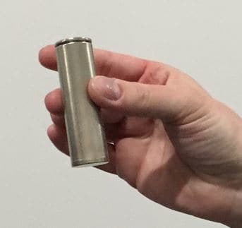 Tesla 2170 Cell. Image by Jude Berger.