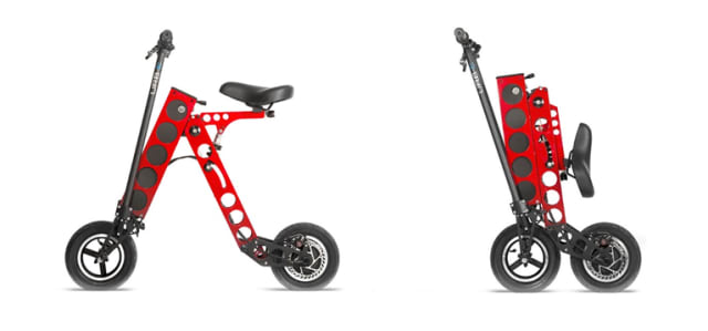 The URB-E ProGT folds up for easy portability. (Image courtesy of URBAN626.)