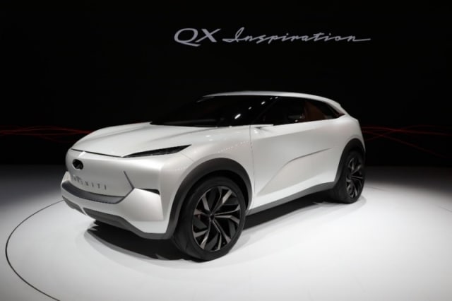The Infiniti QX Inspiration concept. (Image courtesy of NAIAS.)