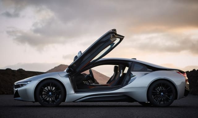 The BMW i8 plug-in hybrid. (Image courtesy of BMW.)