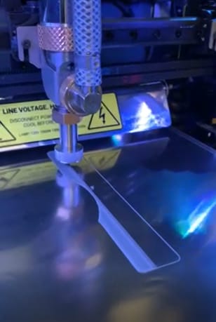 Metal 3D printing in an office-safe environment. (Image courtesy of ExOne.)