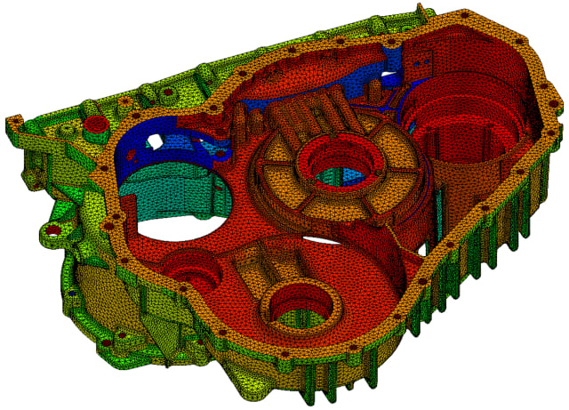 Visual Kinematics (VKI) offers the DevTools suite of CAE SDKs including the VisTools/Mesh library. (Image courtesy of Visual Kinematics.)