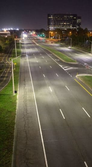 Main Roadways (Image courtesy of Cree, Inc.)