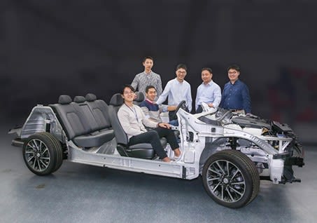 The Third Generation Platform. These days, most vehicle manufacturers have built up basic platforms for their product development of vehicles. This is a key factor that determines design, dynamic steering, safety, cabin space and other basic aspects of the vehicle. It is no surprise that Hyundai-KIA Motors is investing so many resources in developing this platform. The picture above shows the company's third-generation platform. There are many benefits, but basically, a well-designed platform can provide a significant advantage in terms of development costs and time. Well-tested and proven platforms and modules can be useful for several vehicle types by being easy to adjust and configure, enabling more efficient testing and development.