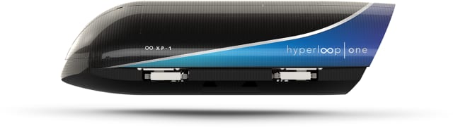 yperloop cars look fast. PIcture from Hyperloop site.