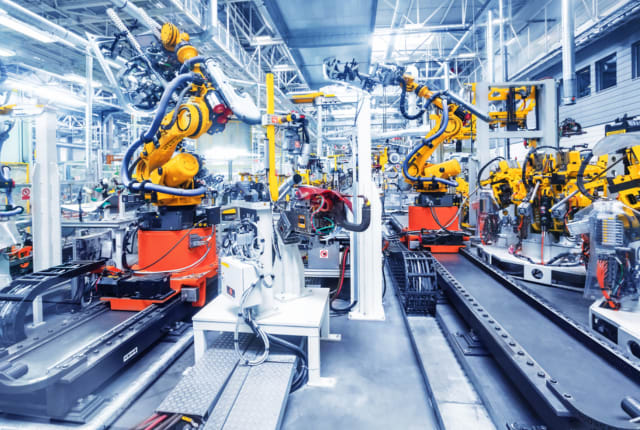 Could the rise of automation and offshore manufacturing be affecting Germany’s manufacturing output? (Stock image.)