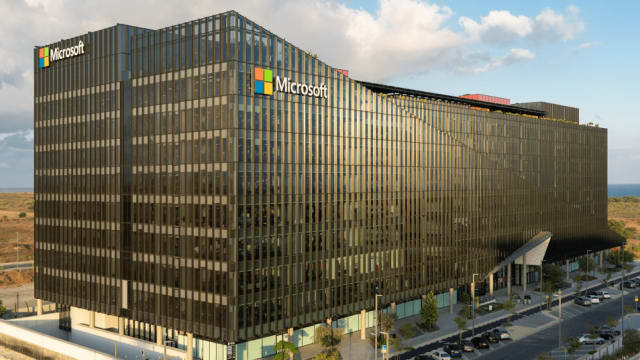 Microsoft’s new Herzliya campus in Israel. (Photo courtesy of Microsoft.)