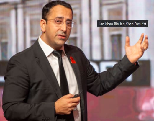 Ian Khan, noted expert on the future of work and three-time TED presenter. (Picture courtesy of IanKhan.com.)