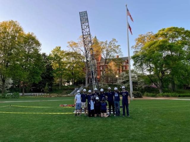 The Ramblin’ Rocket Club. (Image courtesy of the Georgia Tech Ramblin’ Rocket Club.)