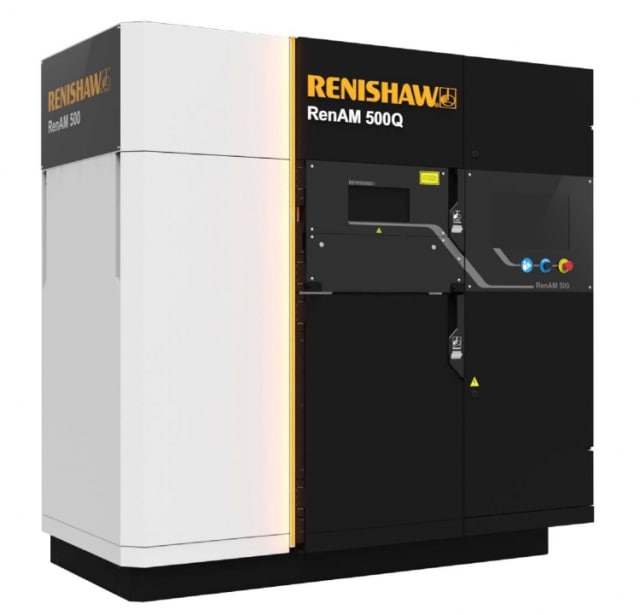 The RenAM 500Q, which has four lasers. (Image courtesy of Renishaw.)