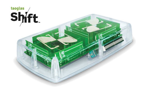 The Taoglas Shift software-defined antenna. (Image courtesy of Taoglas.)