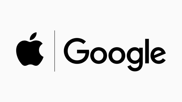 Photo courtesy of Apple and Google.