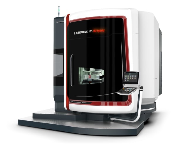 LASERTEC 125 3D hybrid (Image courtesy of DMG MORI.)