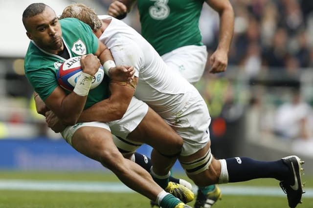 A team of bioengineers has developed a set of recommendations to make impact like this safer at all levels of rugby. (Image courtesy of The Wall Street Journal.)