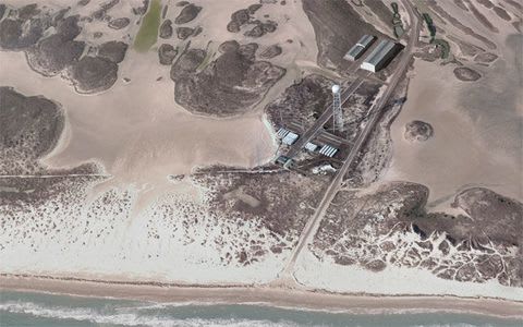 Figure 1: Rendering of SpaceX's BFR site, coming soon in 2019. (Image Credit: SpaceX.)
