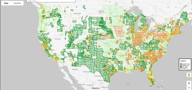 Aurora’s updated LiDAR coverage. (Picture courtesy of Aurora.)