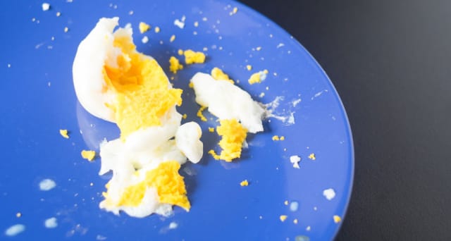 Microwaved egg exploded (Source: Science news)