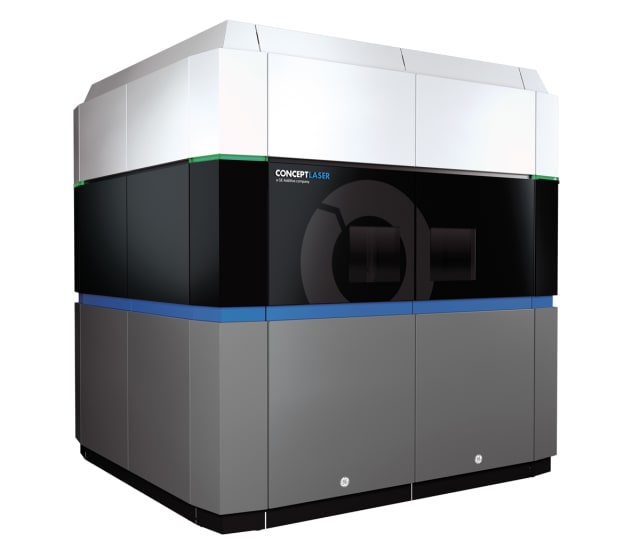 GE Additive Largest Metal Powder Bed Fusion 3D Printer | Engineering.com