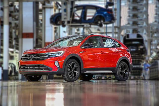 The design and concept for the new VW Nivus was completed in an entirely virtual setting, accelerating the process and saving millions of dollars. (Image credit: Volkswagen.)