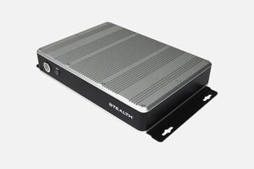 The new Stealth WPC-905 small form factor PC. (Photo courtesy of Stealth.)