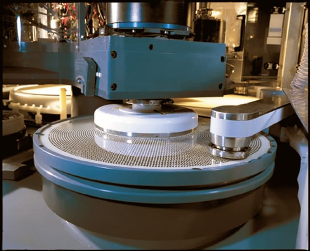 CMP process. (Image courtesy of Applied Materials.)
