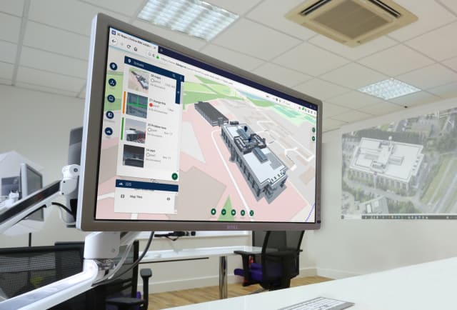 3D Repo v2.8 includes new file support, hardware support and live base map integration. (Image courtesy of 3D Repo.)