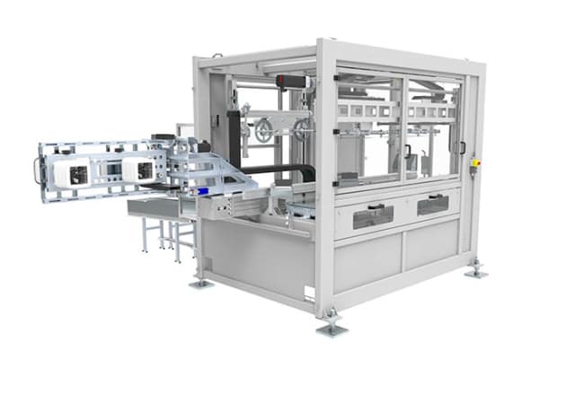 BASIC IML two cavity machine. (Image courtesy of Beck Automation.)
