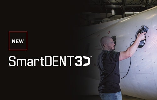 The key difference between typical MRO software and SmartDENT 3D is the way it closes the loop between data acquisition and the production of reports. (Image courtesy of Creaform.)