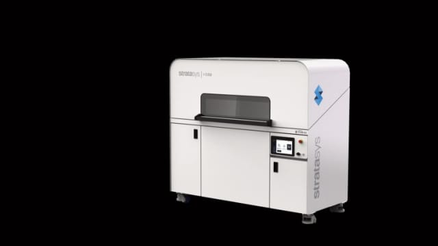 The H350 3D printer which features SAF technology. (Image courtesy of Stratasys.)