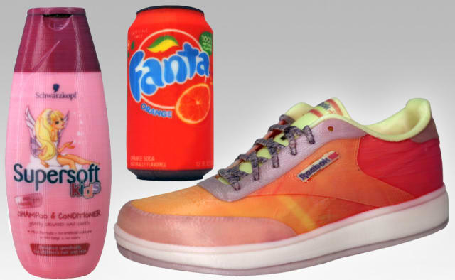 Figure 1: Graphic design elements can be included in products designs for consumer testing.