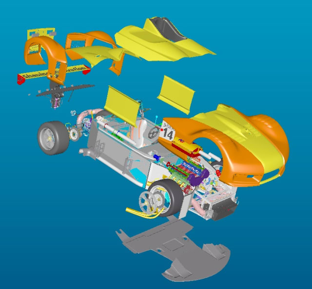 A model from the SPECapc for PTC Creo benchmark. SPECapc benchmarks require installing a specific version of the application you want to benchmark. They provide a comprehensive picture of CPU, GPU and I/O performance. (Image courtesy of SPEC/GWPG.)