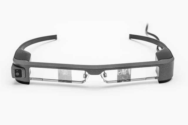 New, improved Moverio BT-300 Smart Glasses from Epson with a big assist from Proto Labs’ quick-turn, CNC machined, rapid prototyping services. (Image courtesy of Epson.)