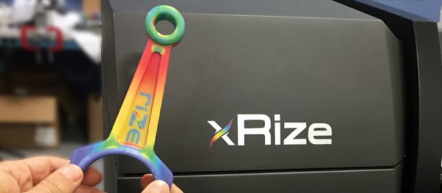 A full-color print made by the XRize 3D printer from Rize. (Image courtesy of Rize.)
