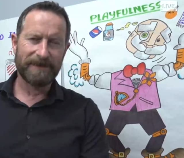 The importance of being playful when you're trying to have ideas is incredibly important creative behavior.