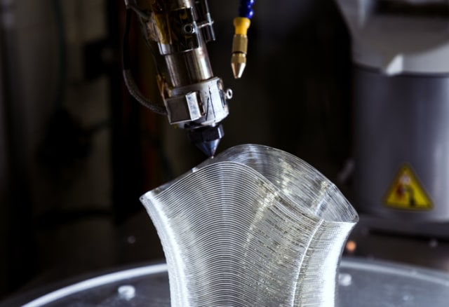 SR2 components are printed with a base PET, a thermoplastic polymer resin of the polyester family that is biodegradable, semi-crystalline and self-extinguishing. (Image courtesy of University of Technology Sydney.)