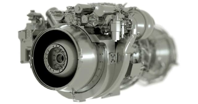 The T901 GE engine. (Image courtesy of GE.)