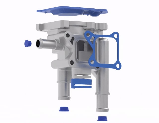 The Masking Fixture Module saves users hours of work, turning complex part surfaces into customized protective plugs, masks and enclosures with a few clicks. (Image courtesy of nTopology.)