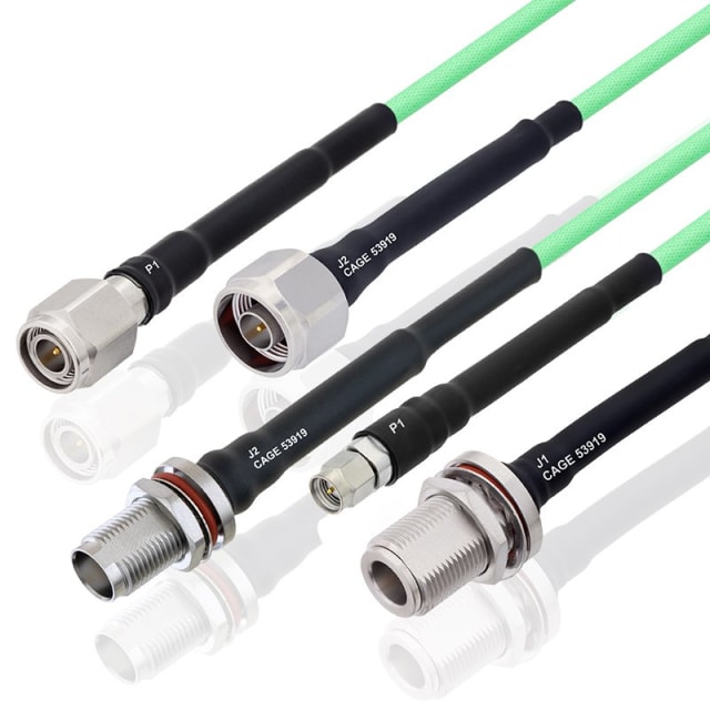 COTS cable assemblies. (Image courtesy of Pasternack.)