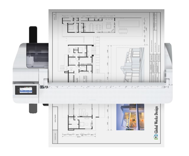 The Epson SureColor T5170M 36-inch wireless printer with integrated scanner. (Image source: Epson.)