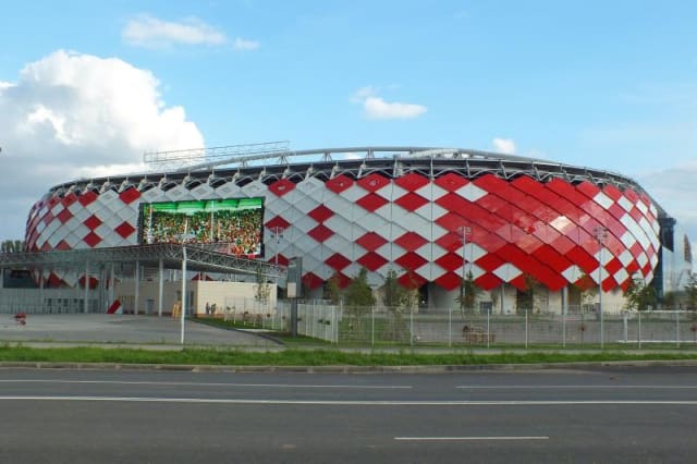 Spartak Stadium, also known as Otkritie Arena. (Image courtesy of The Stadium Guide.)