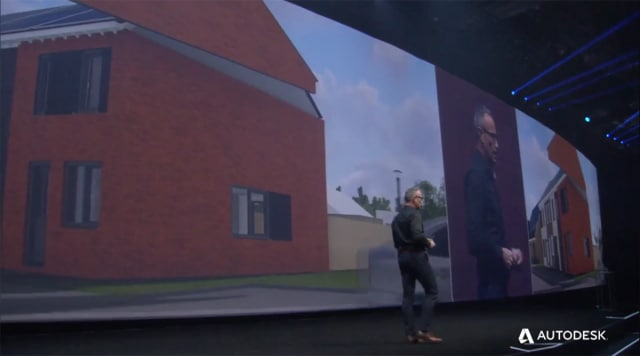 Homes can be assembled and disassembled as the customer’s needs change, according to Katsma. (Image courtesy of Autodesk.)