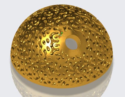Figure 2. Topology Optimization is at your fingertips in Creo 6.0. (Image courtesy of PTC.)