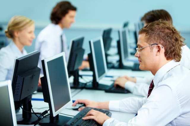 Training is key, whether it is to train the trainer or the vendor training everyone. (Stock photo.)