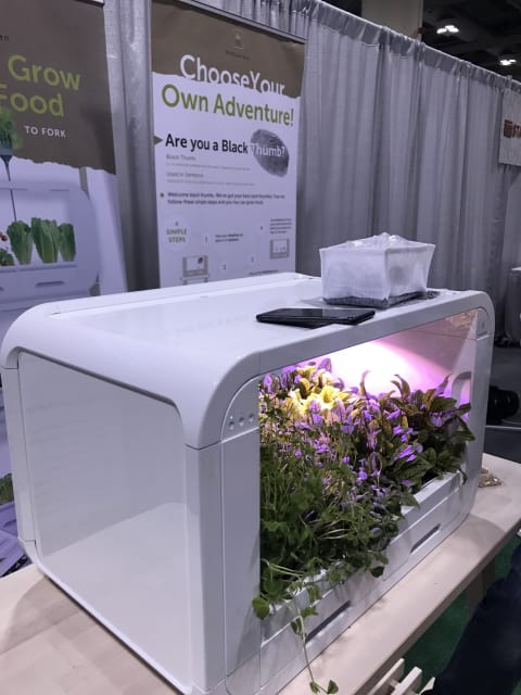 Looking like an abandoned microwave overrun by nature,modgarden's tinyFarm offers another solution for cultivating your own vegetables.